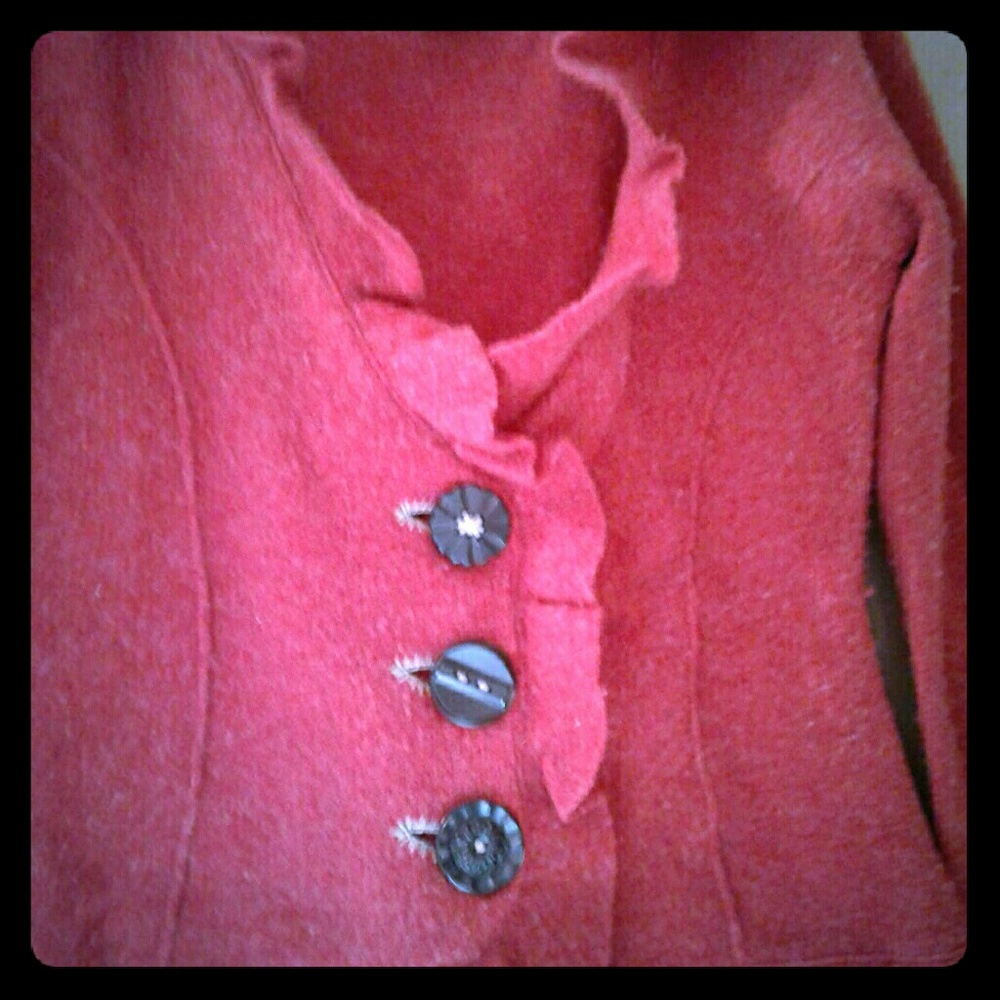 Anthropologie Women's Blouse 100% Wool